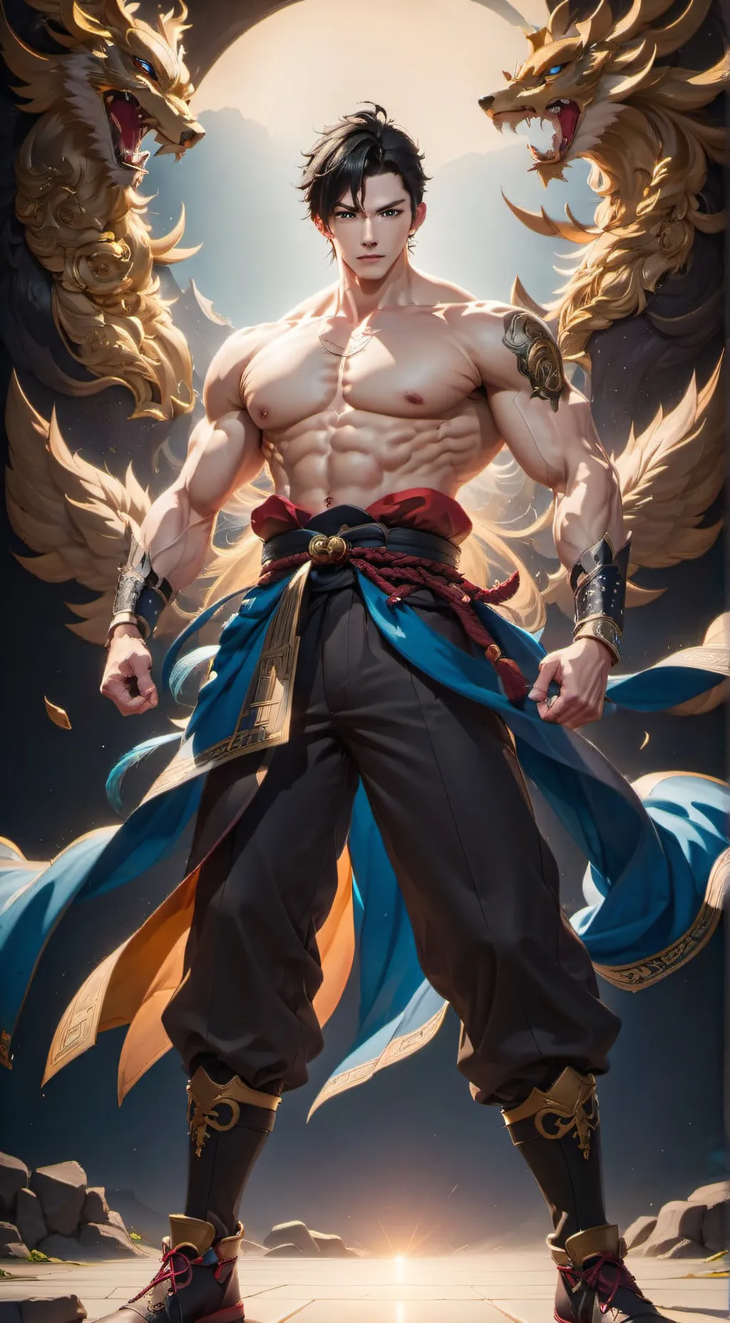 ai character: Barry background
