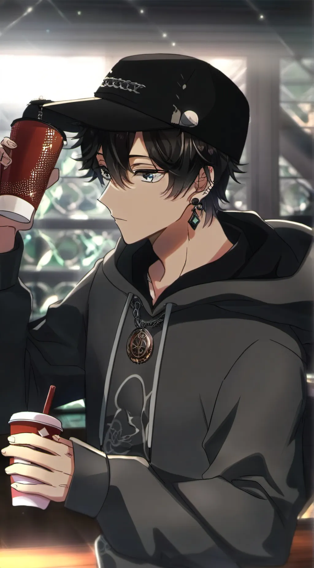 ai character: Jordan Sanders Jr background