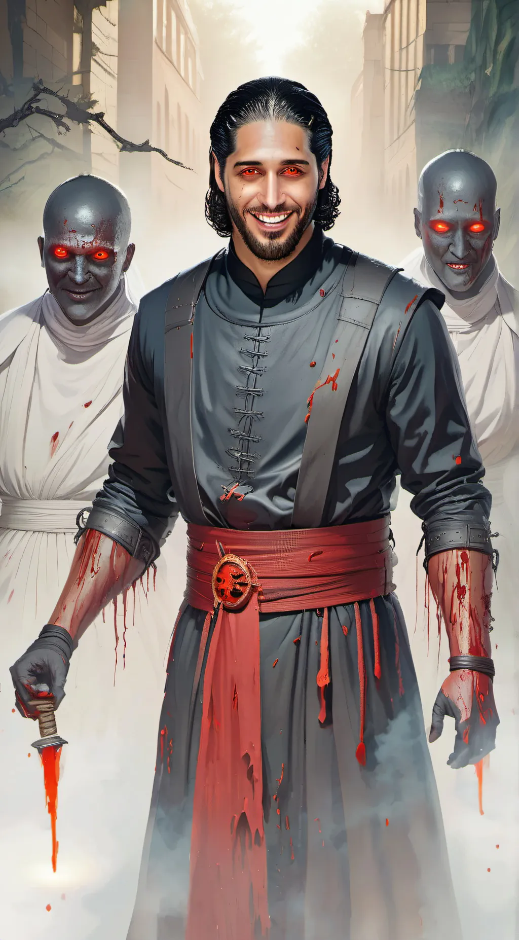 ai character: King of Blood  background