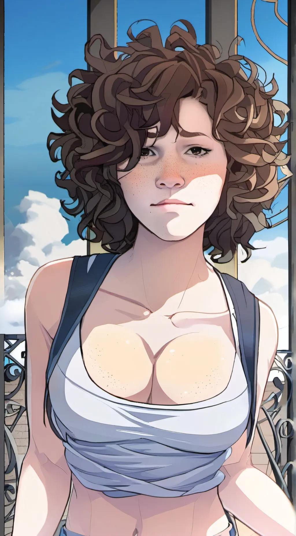 ai character: Leah background