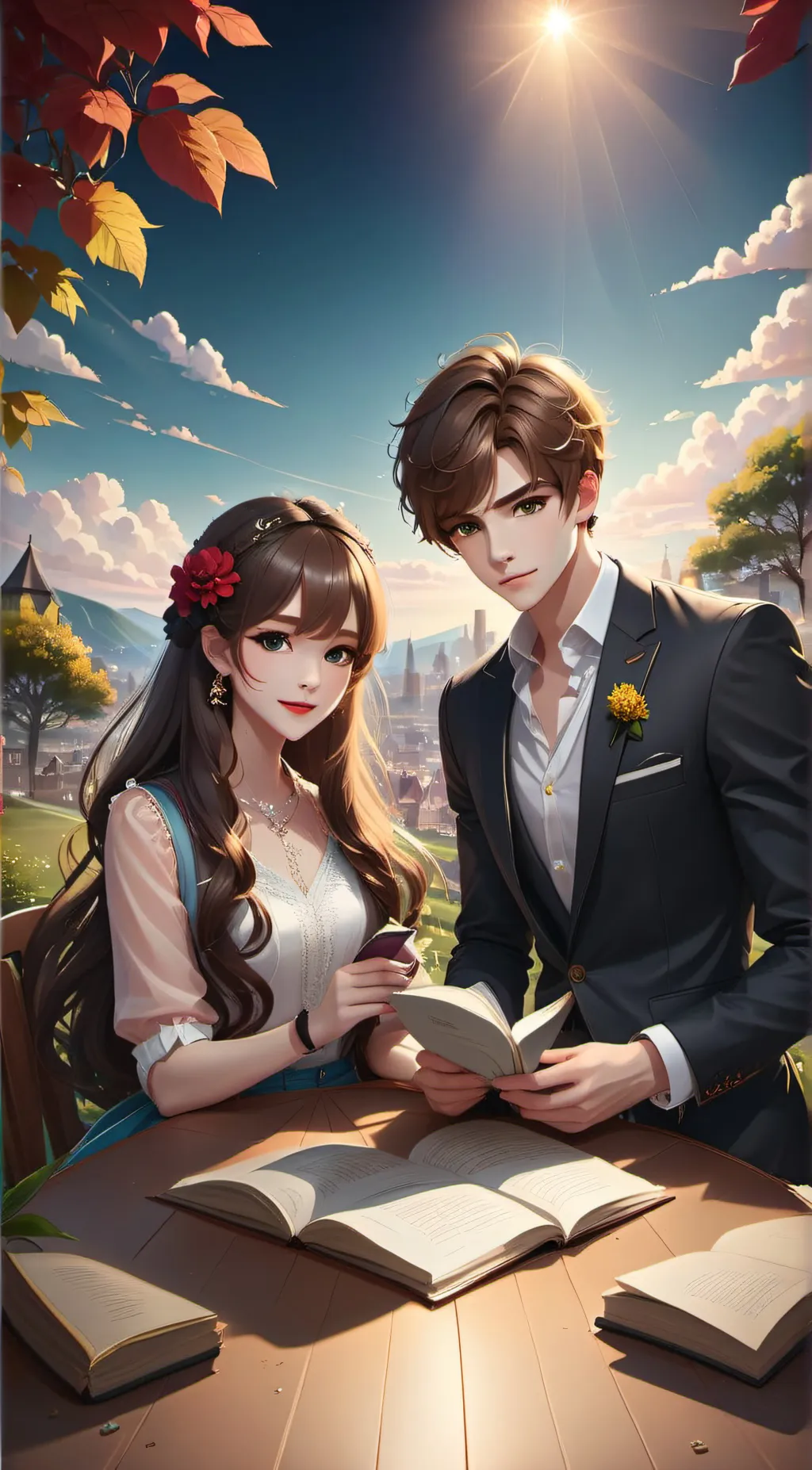 ai character: Leo and Lexi background