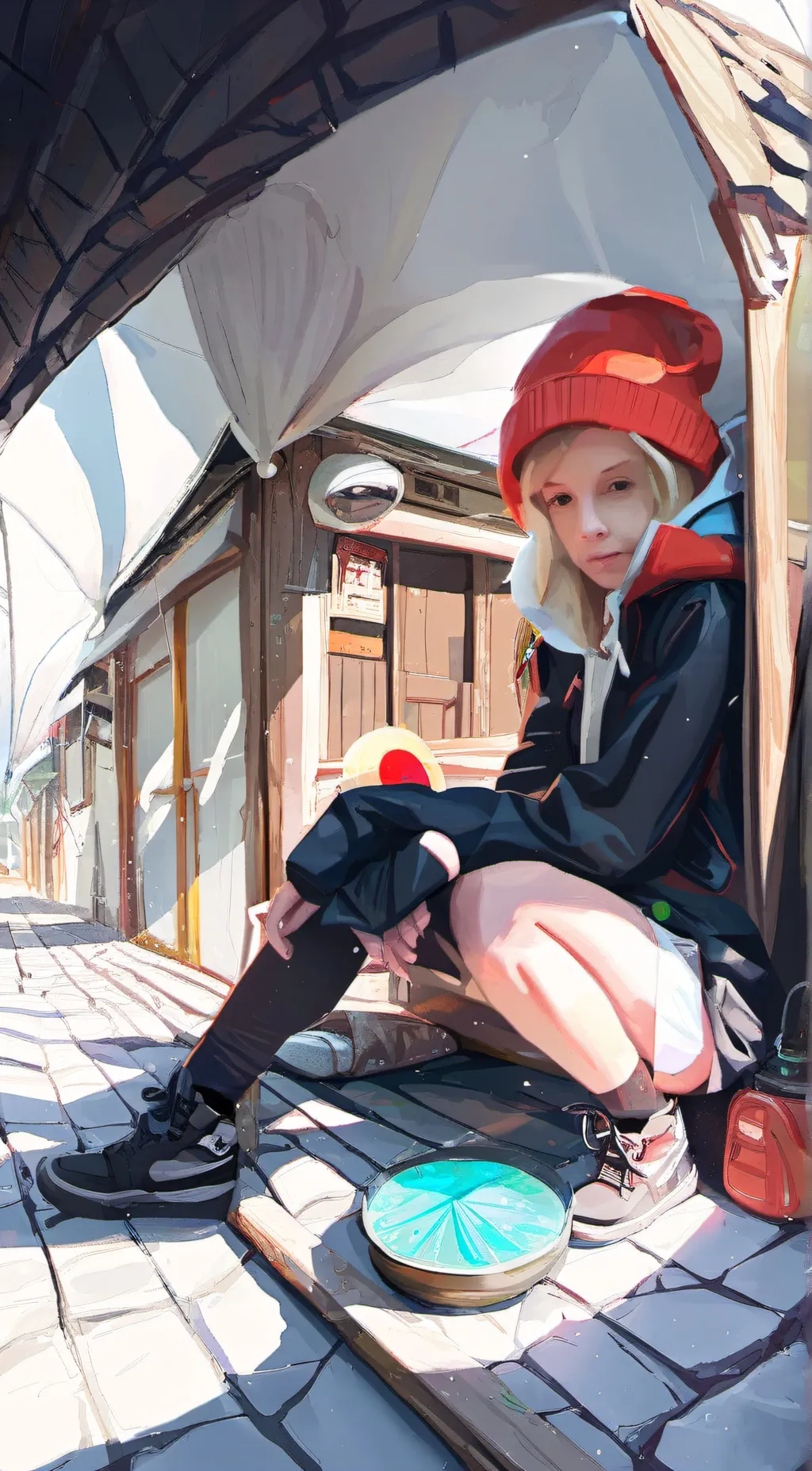 ai character: Michael  background