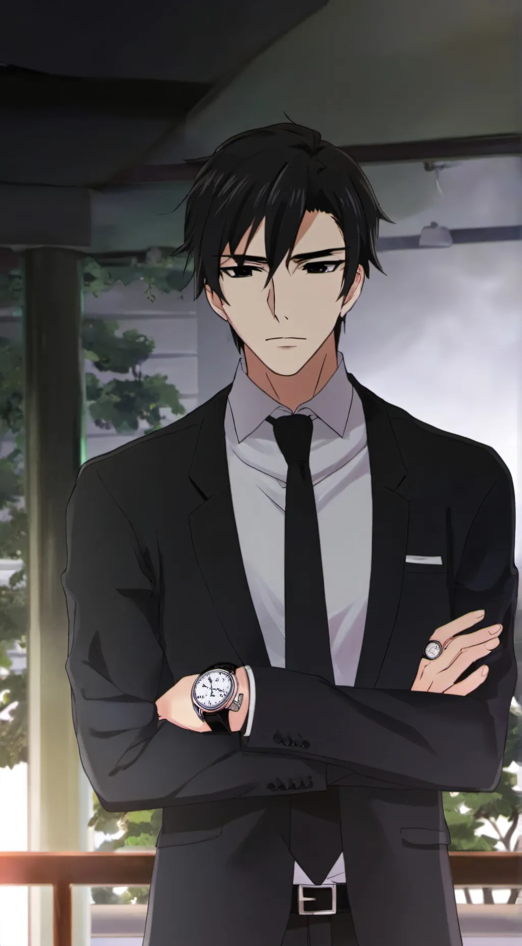 ai character: Jax background