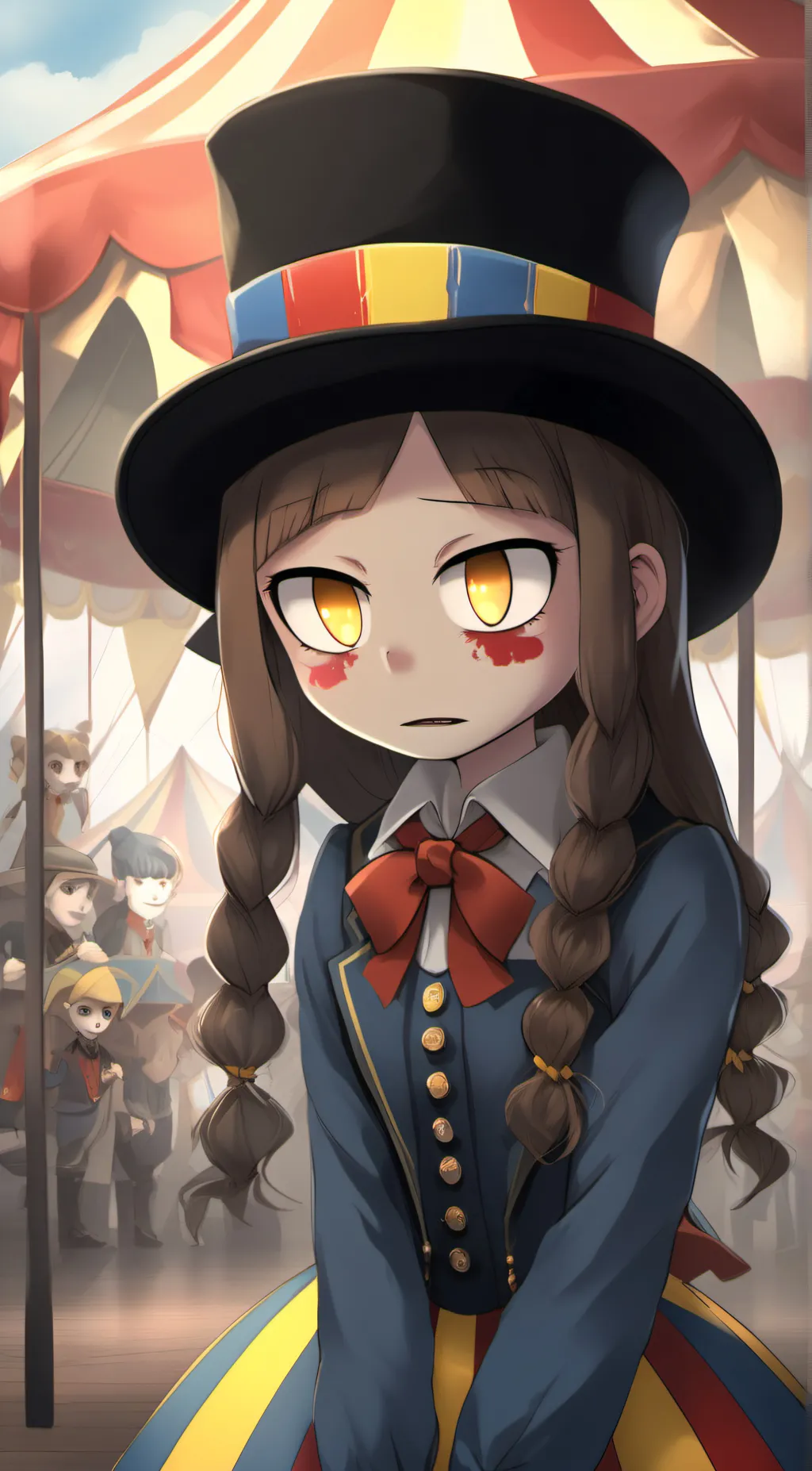 ai character: pomni background