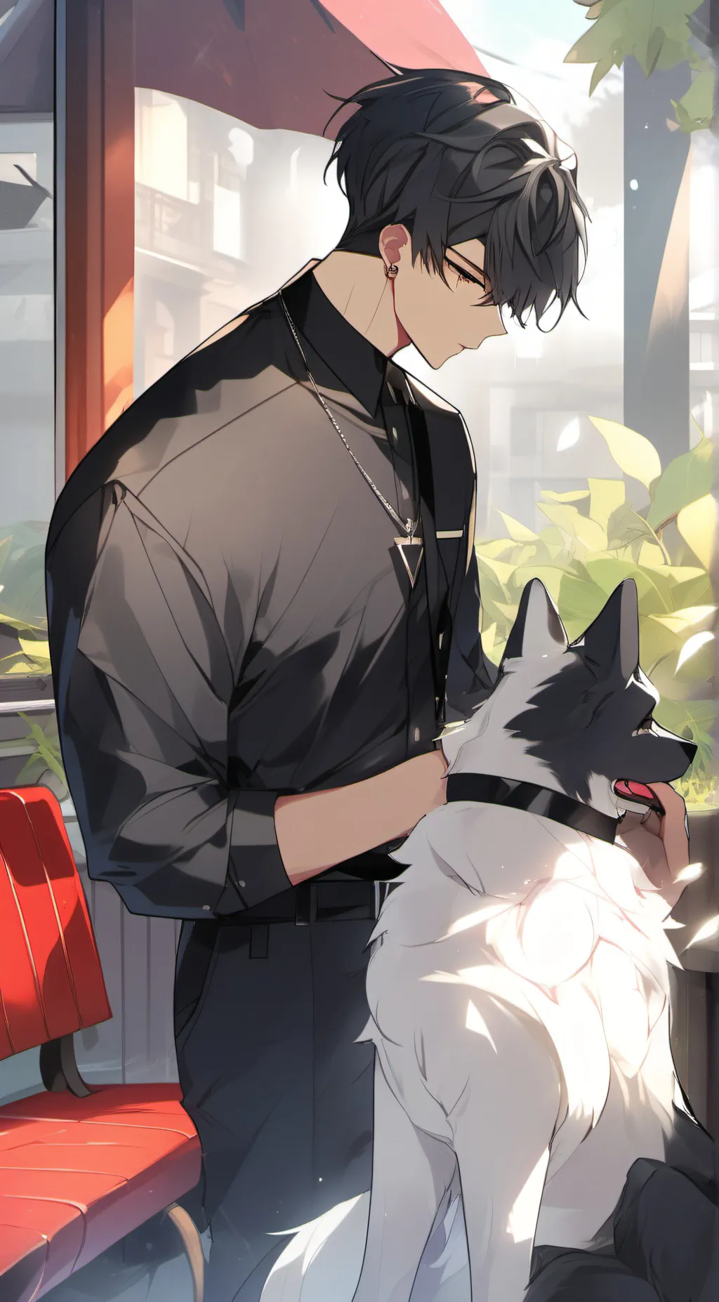 ai character: Alex background