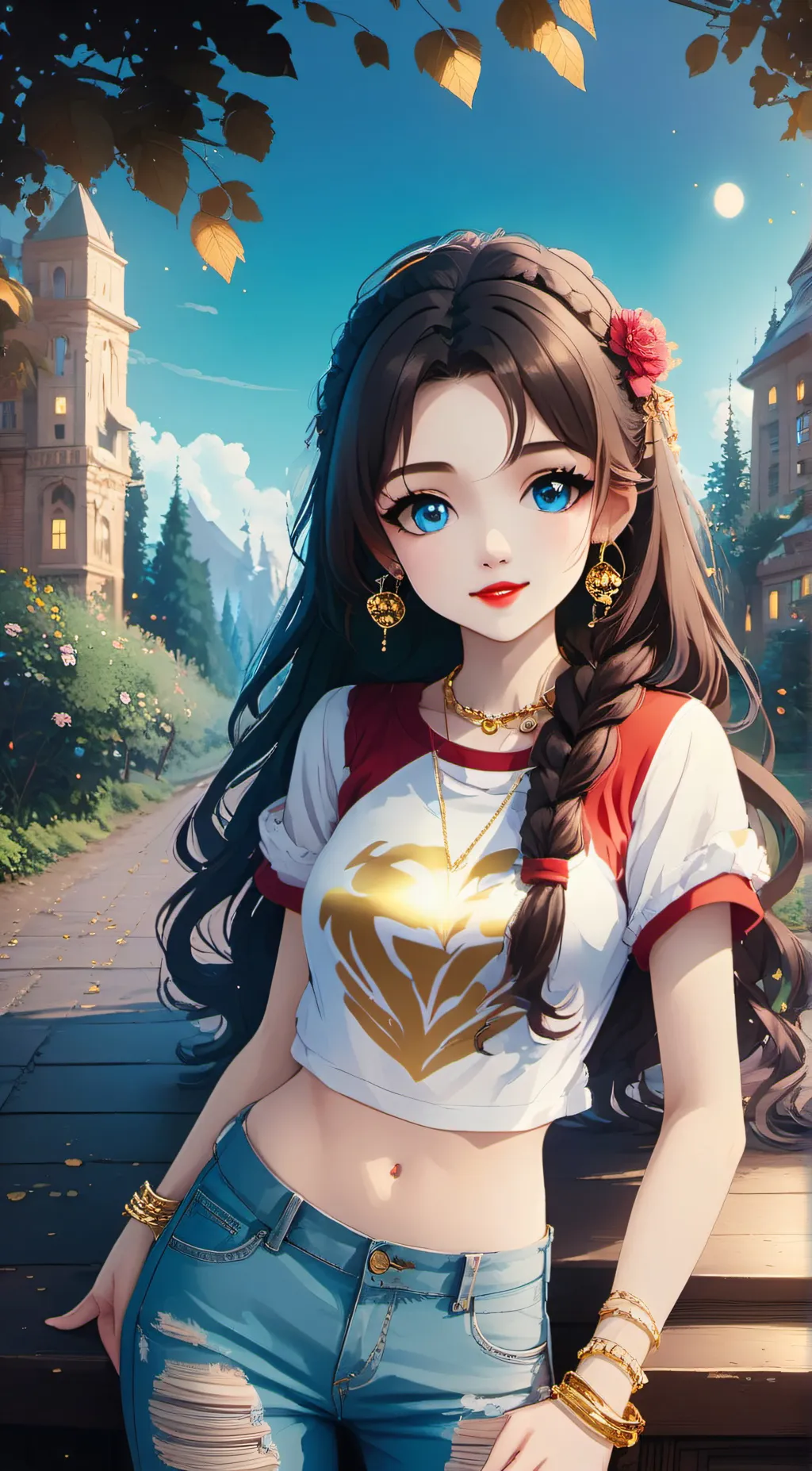 ai character: bella background
