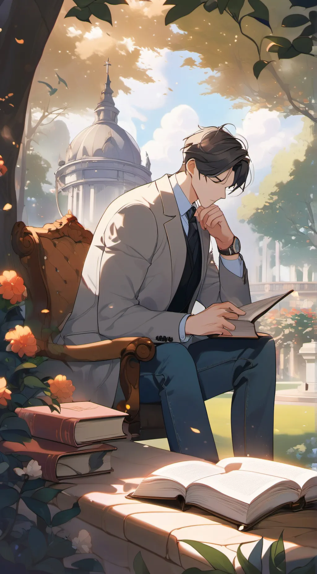 ai character: Chase background