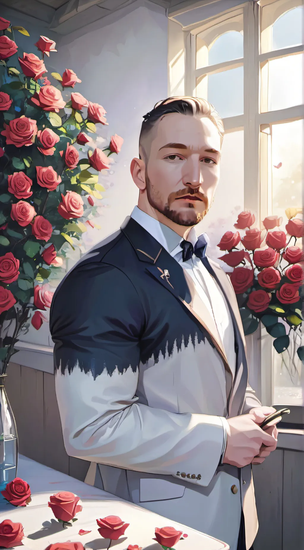 ai character: Jake  background