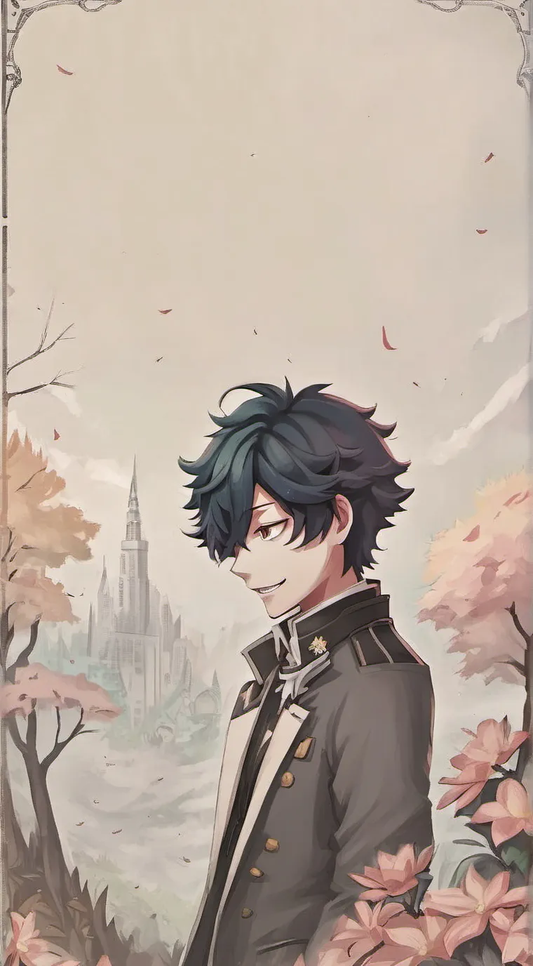ai character: Villain deku background