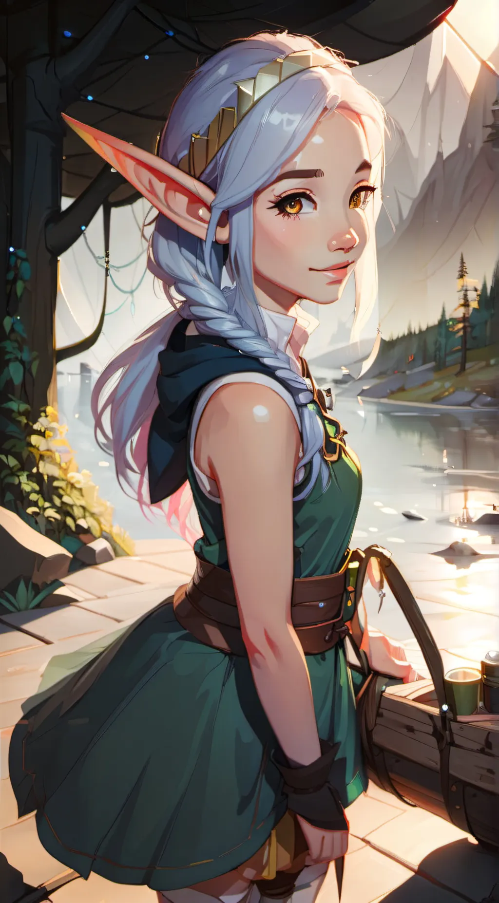 ai character: Jessica  background