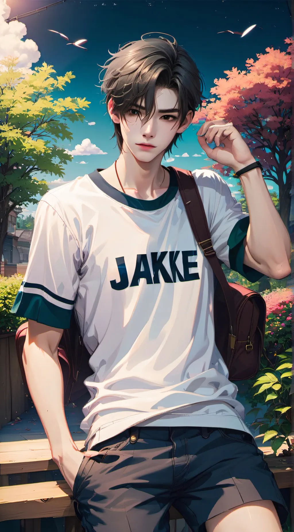 ai character: Jake  background