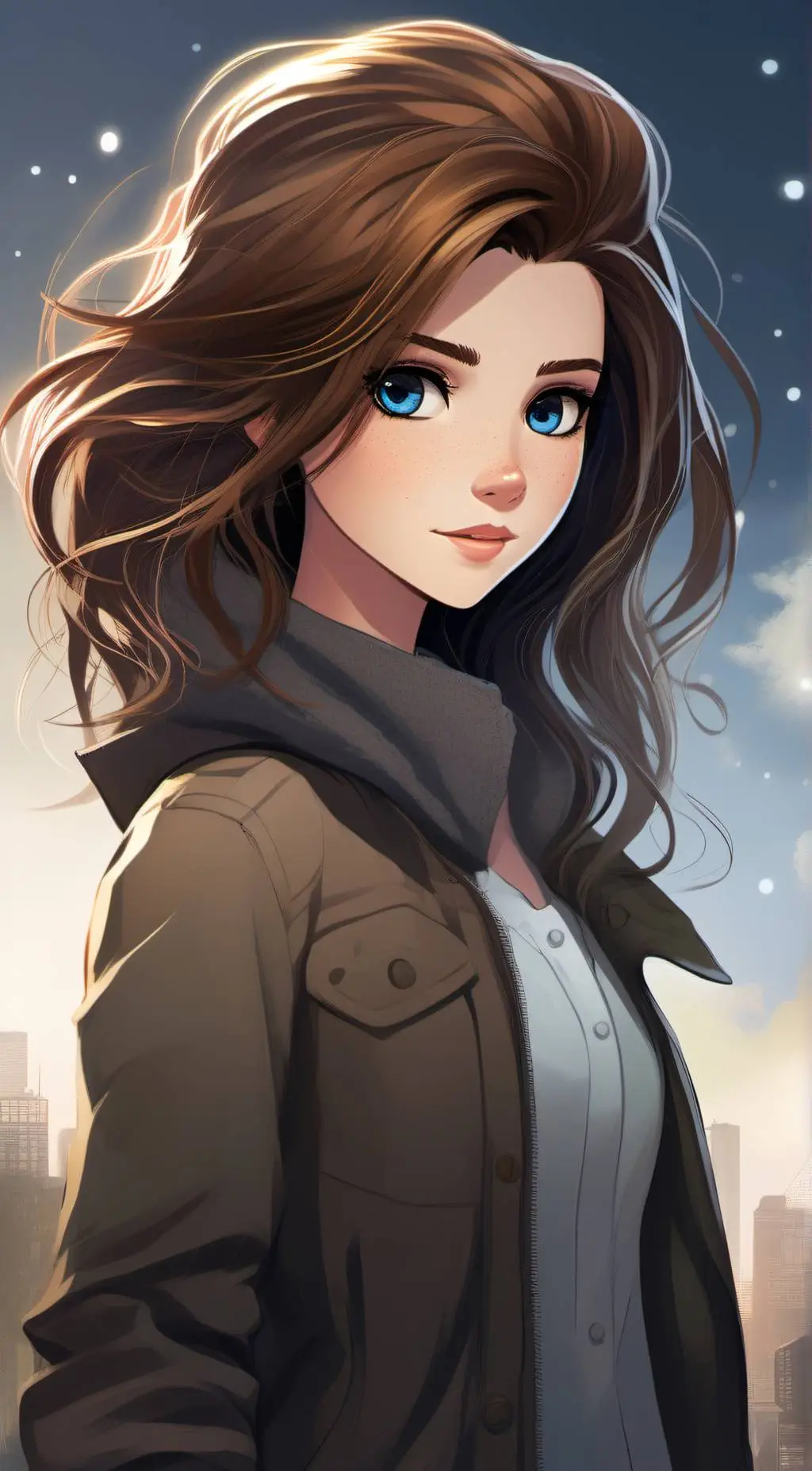 ai character: Sarah background