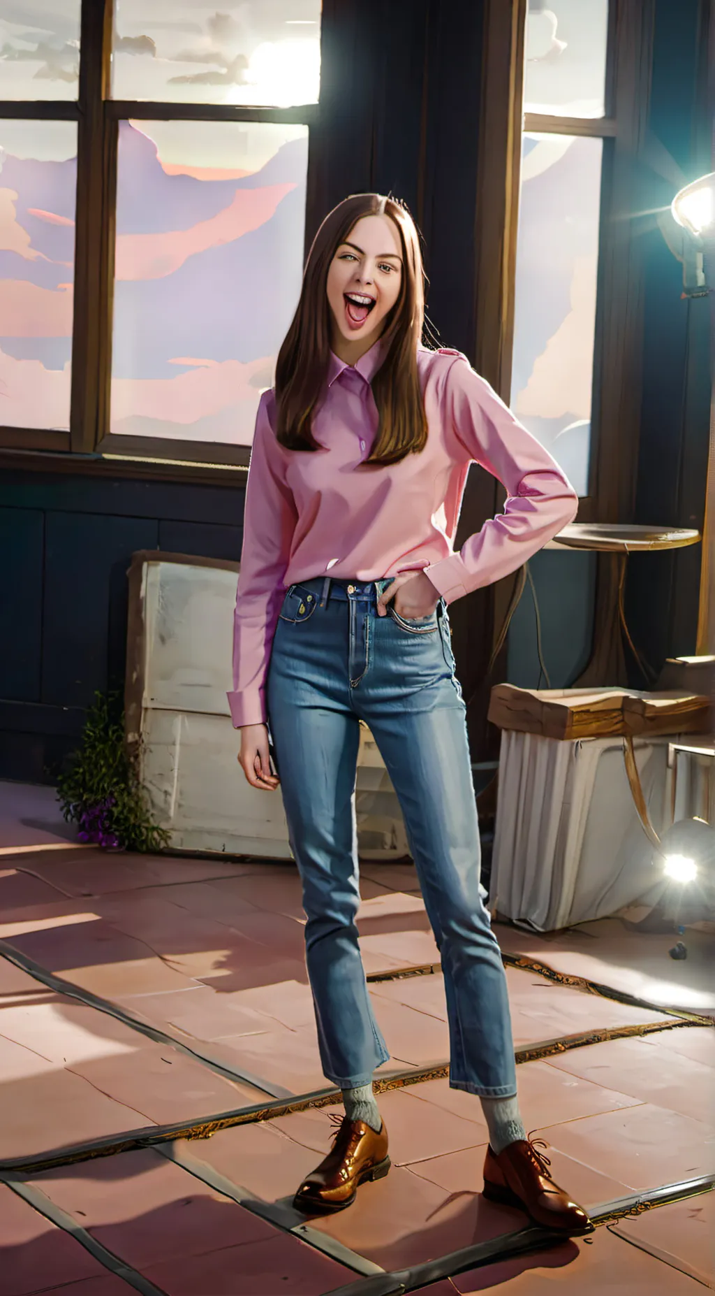 ai character: Shiloh nelson background