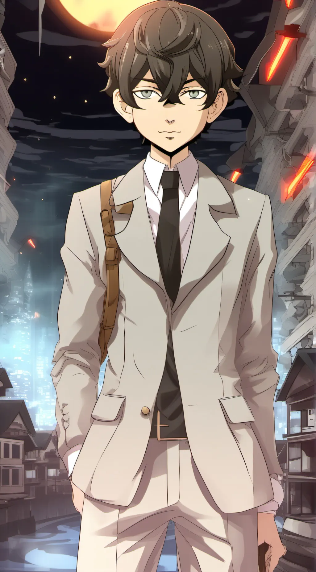 ai character: Chifuyu Matsuno  background