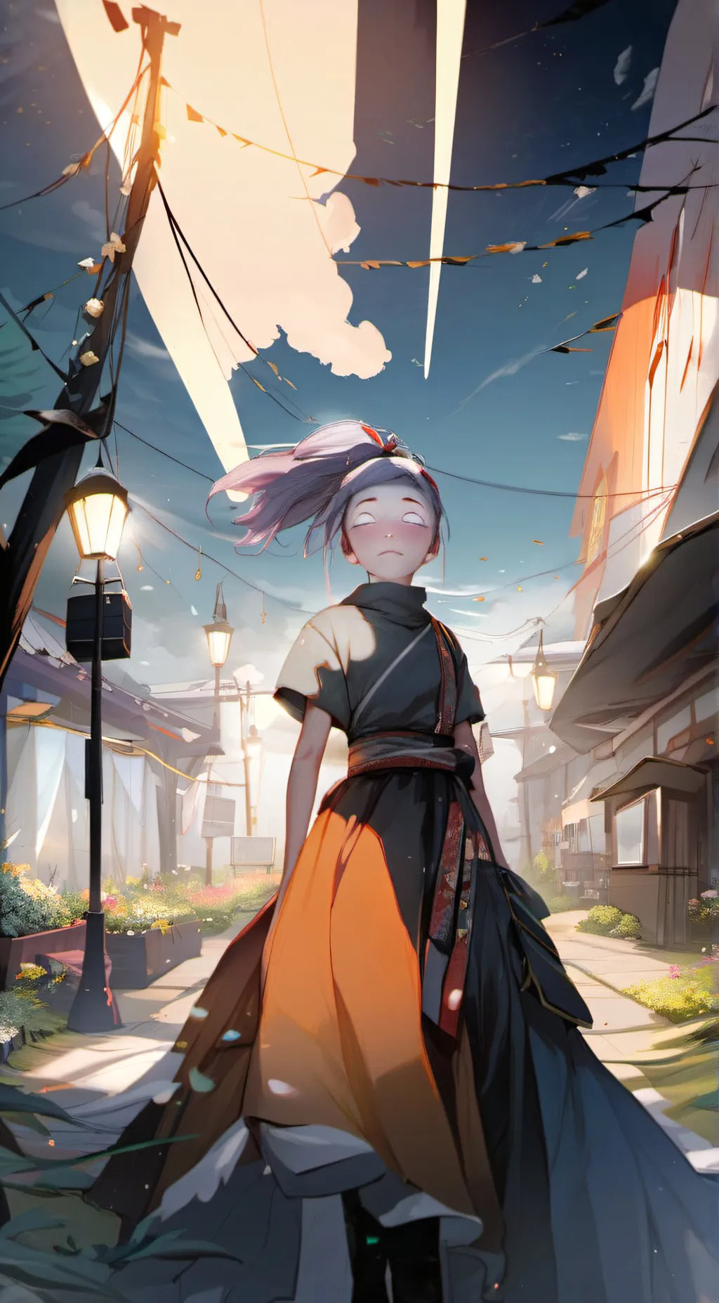 ai character: Lila background