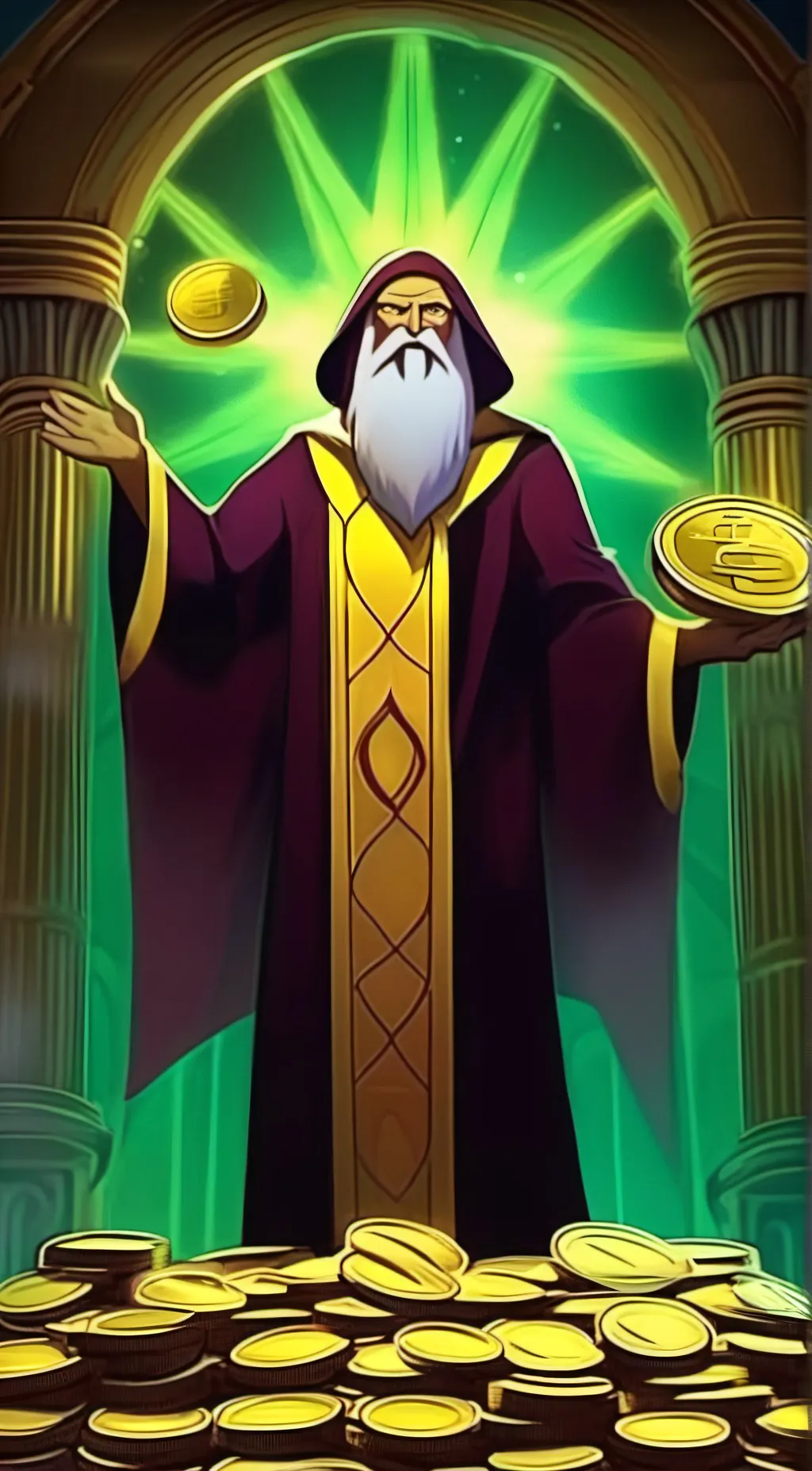 ai character: mammon  background