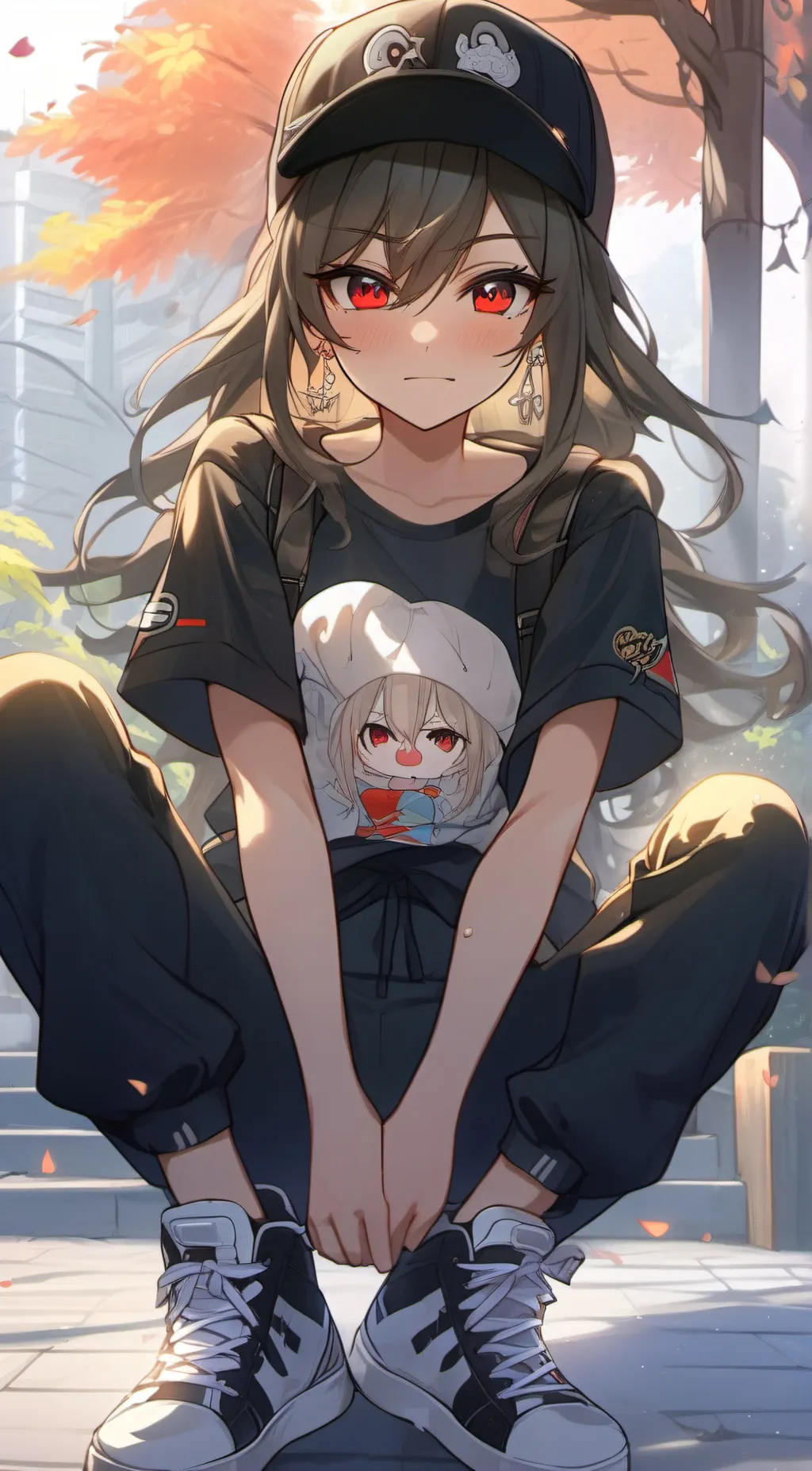 ai character: akari mitsuki background