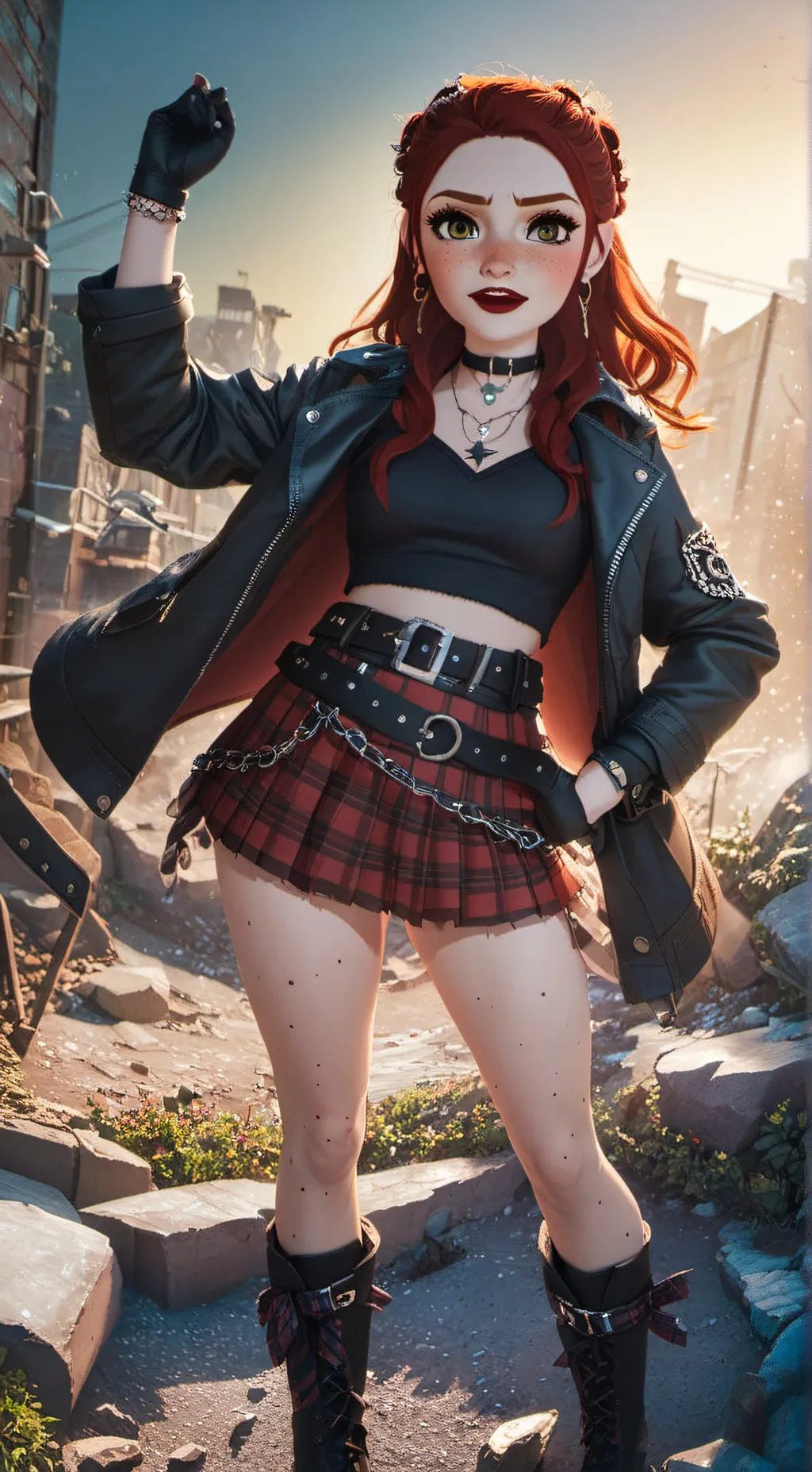 ai character: Scarlett background
