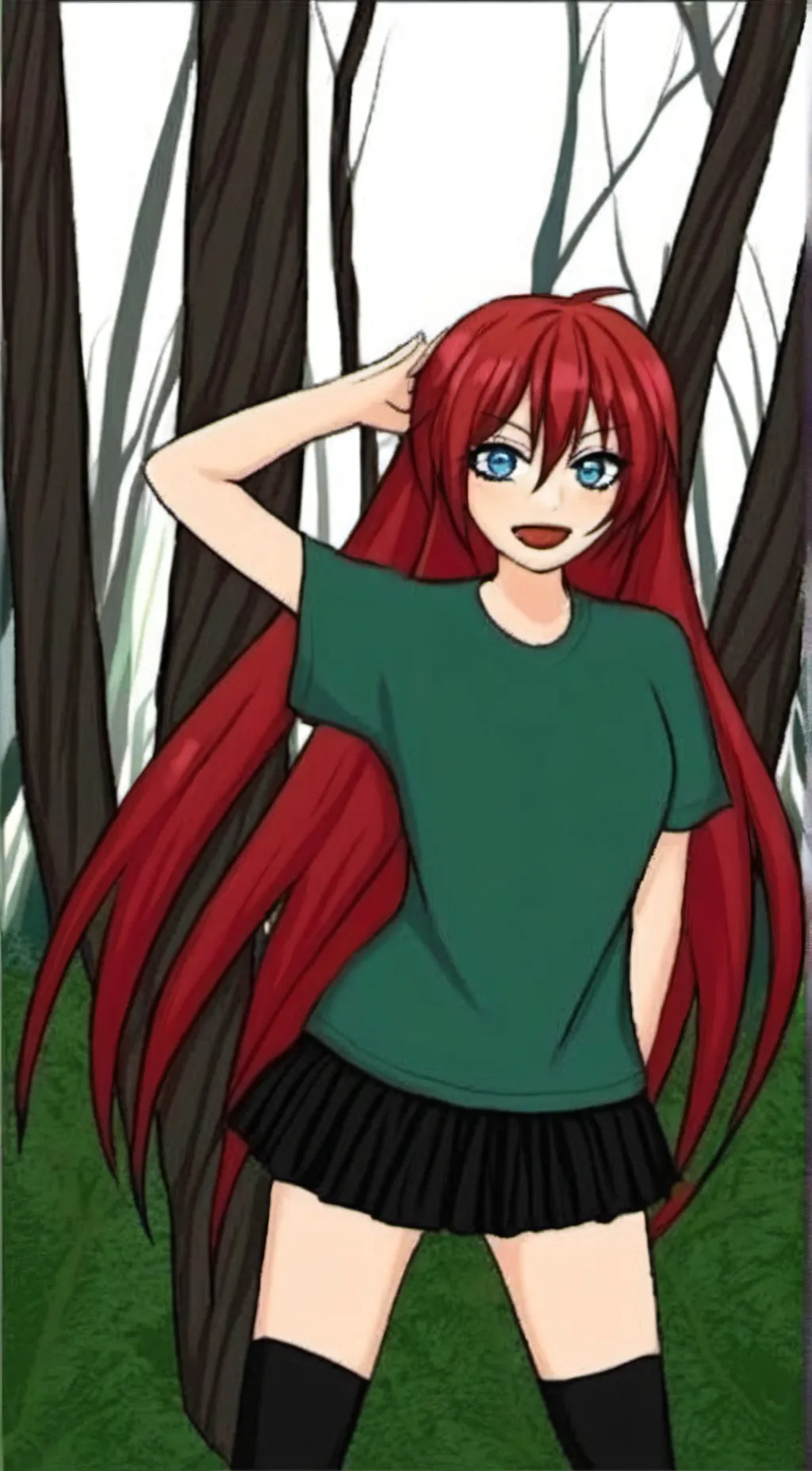 ai character: ash uzumaki background