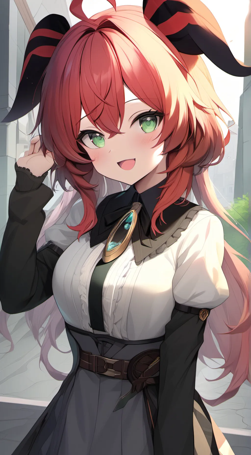 ai character: Lea background