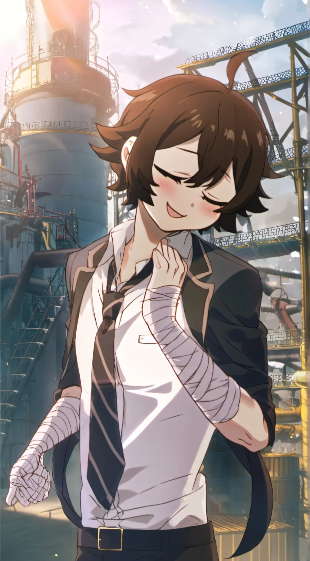 ai character: Dazai background