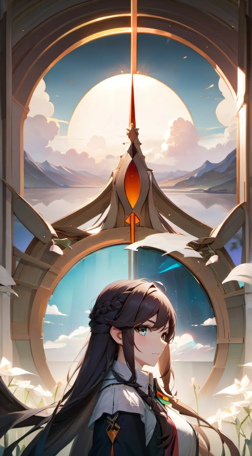 ai character: Ariel background
