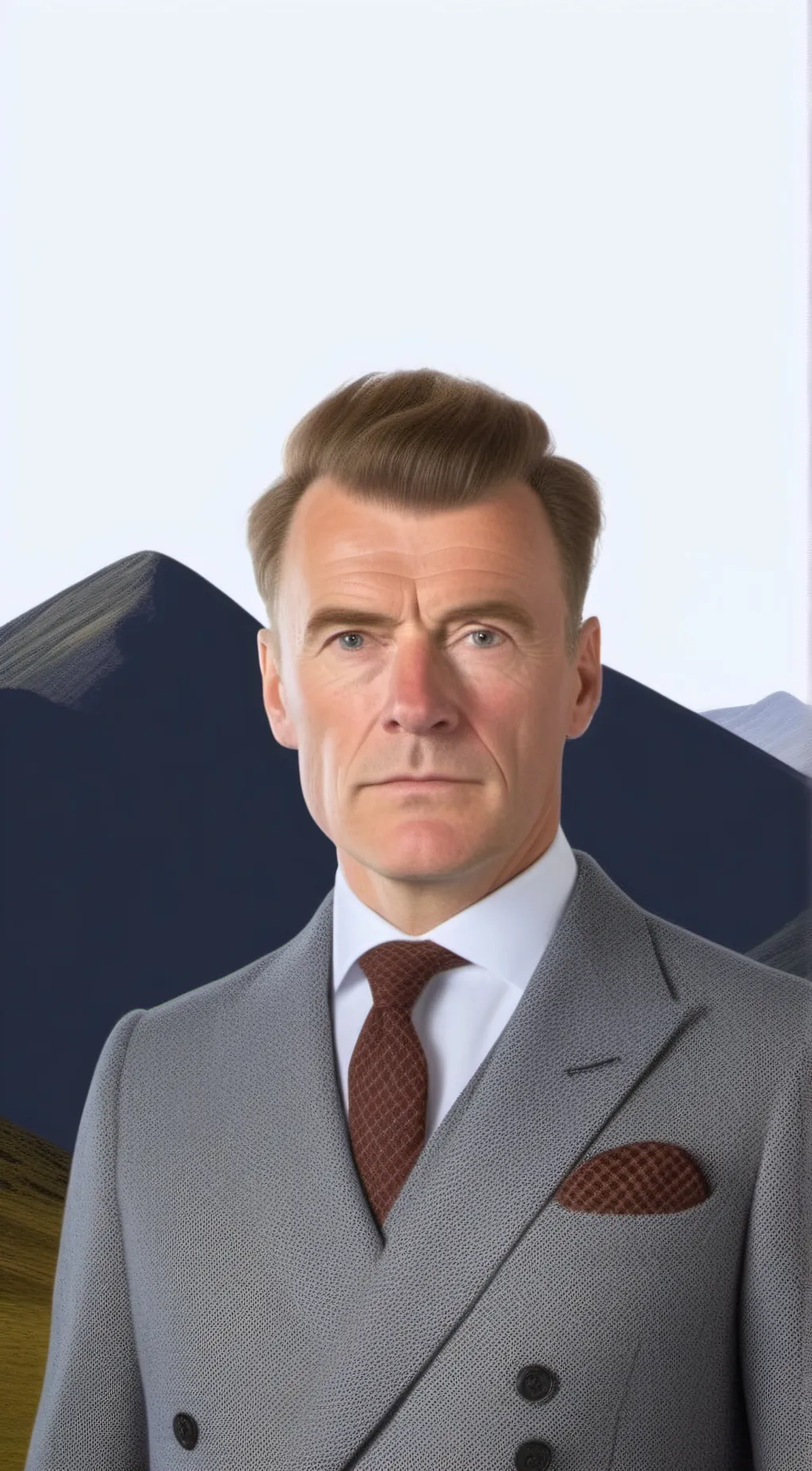 ai character: brotish man background