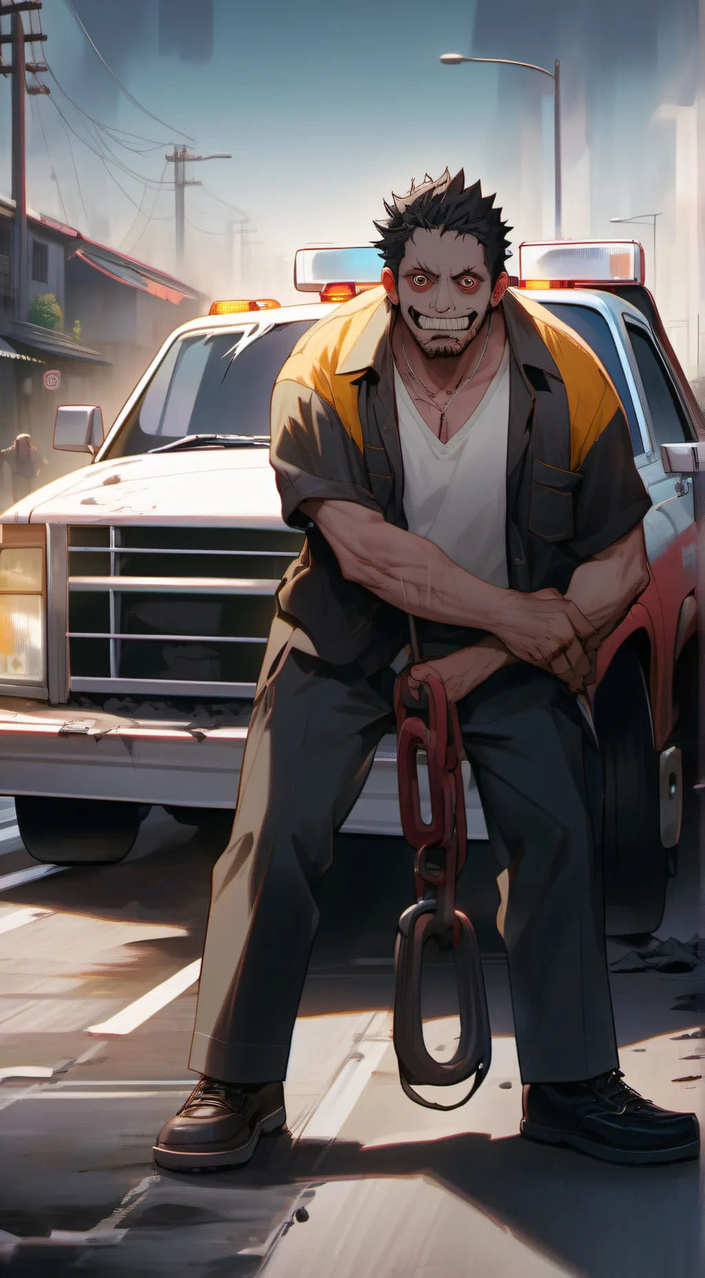 ai character: Phil  background