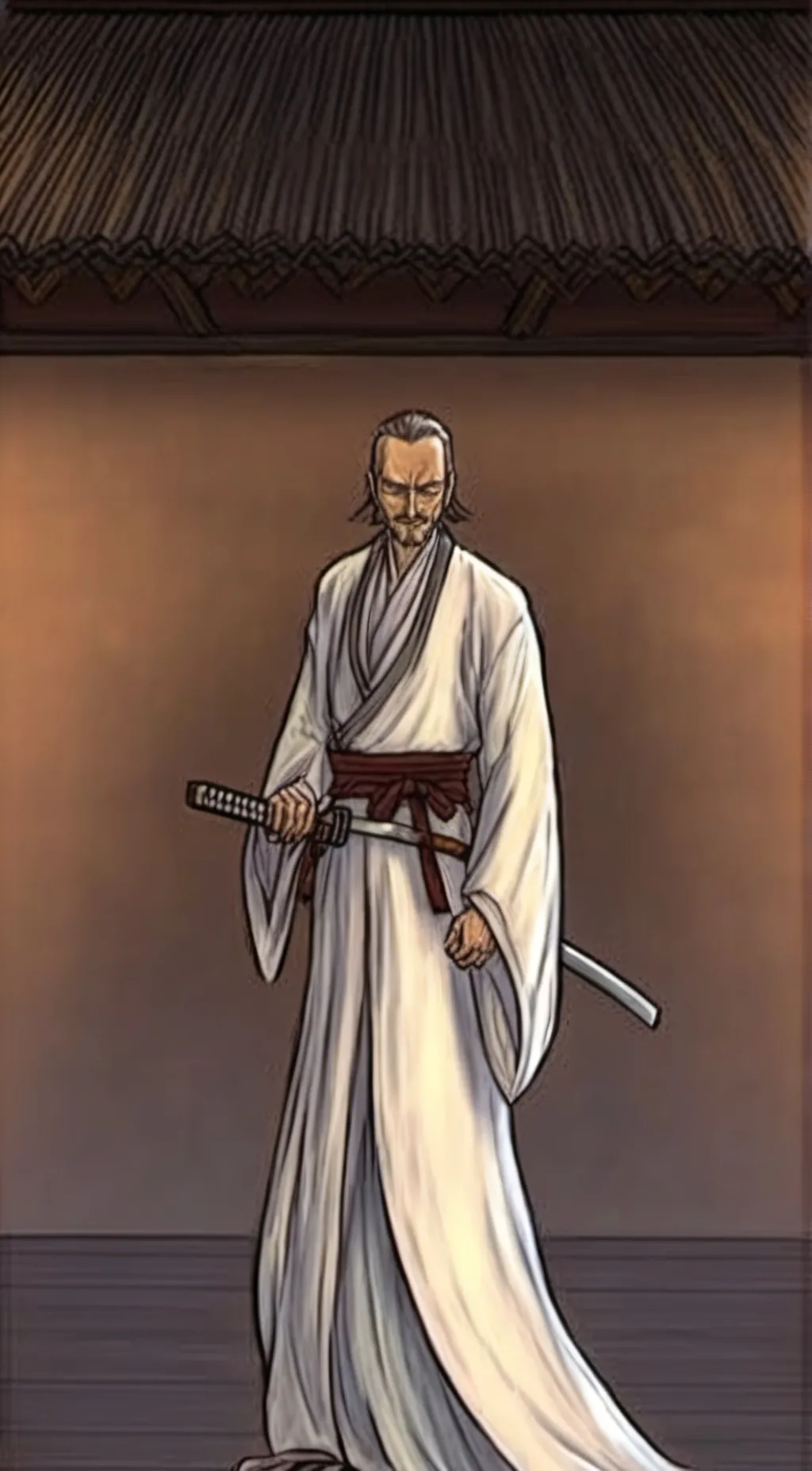 ai character: Isshin Ashina background