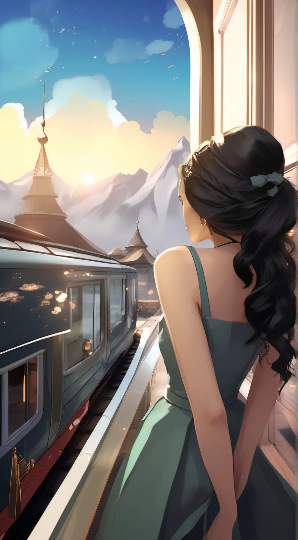 ai character: Bella background