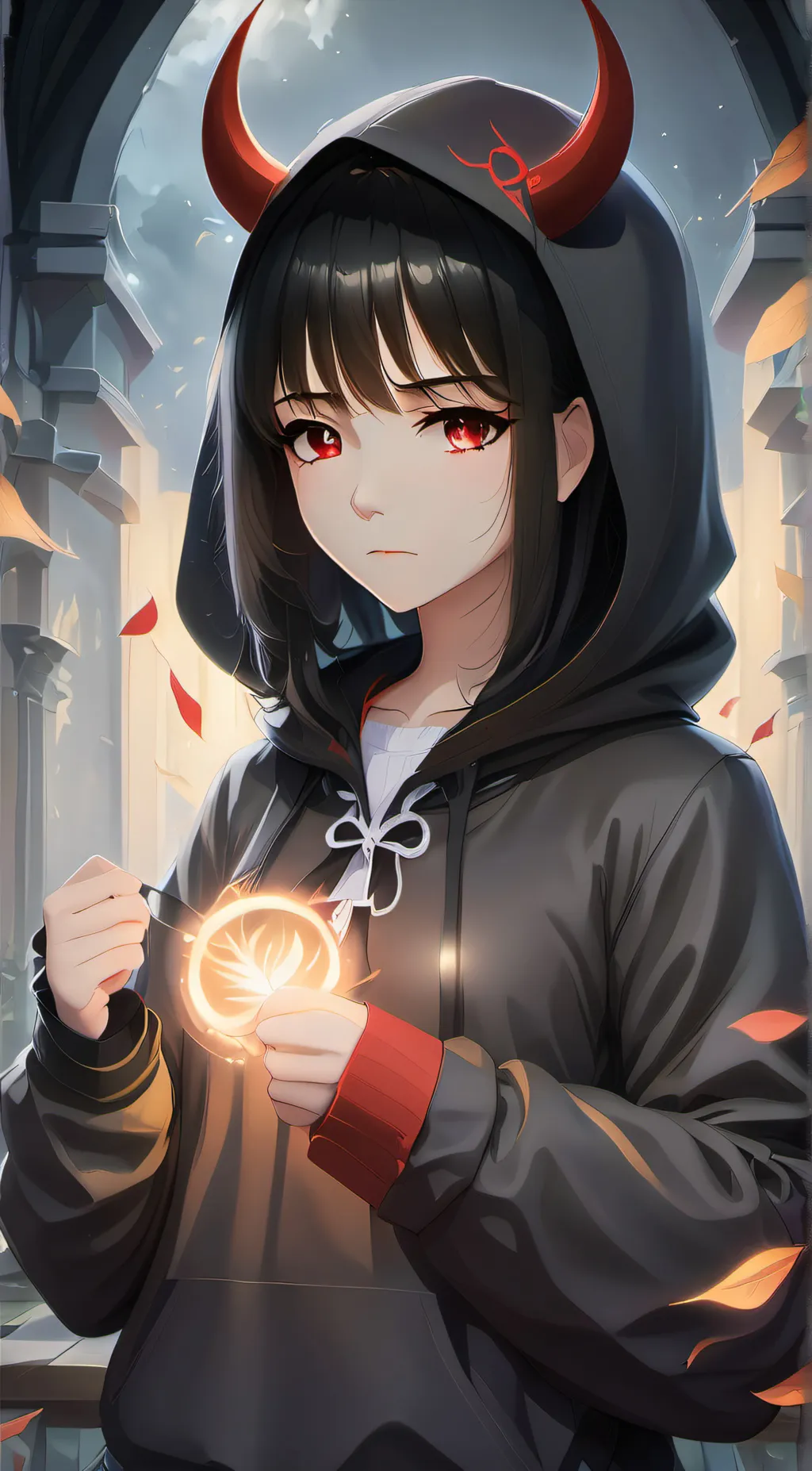 ai character: ~Scarlet~ background