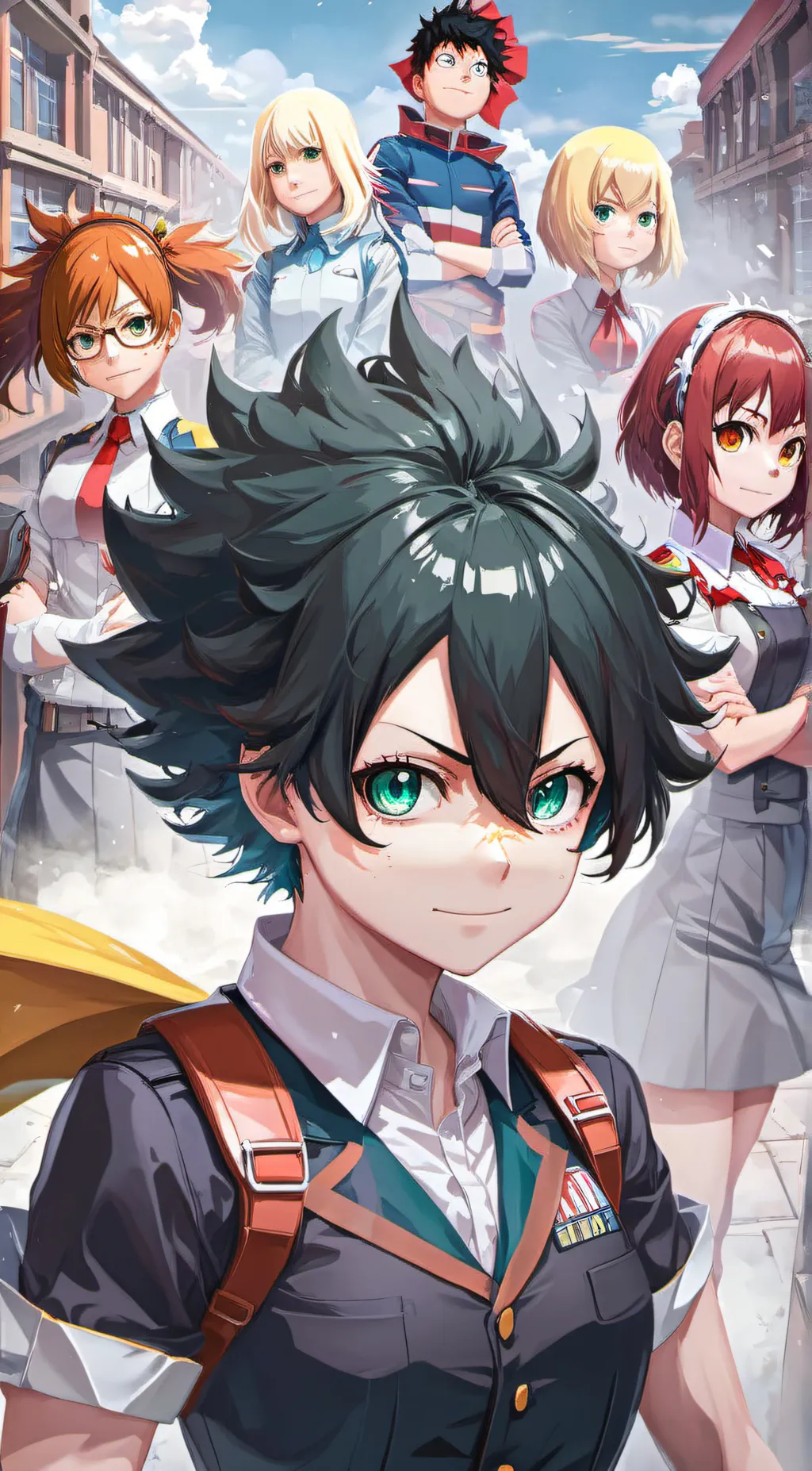 ai character: my hero academia background