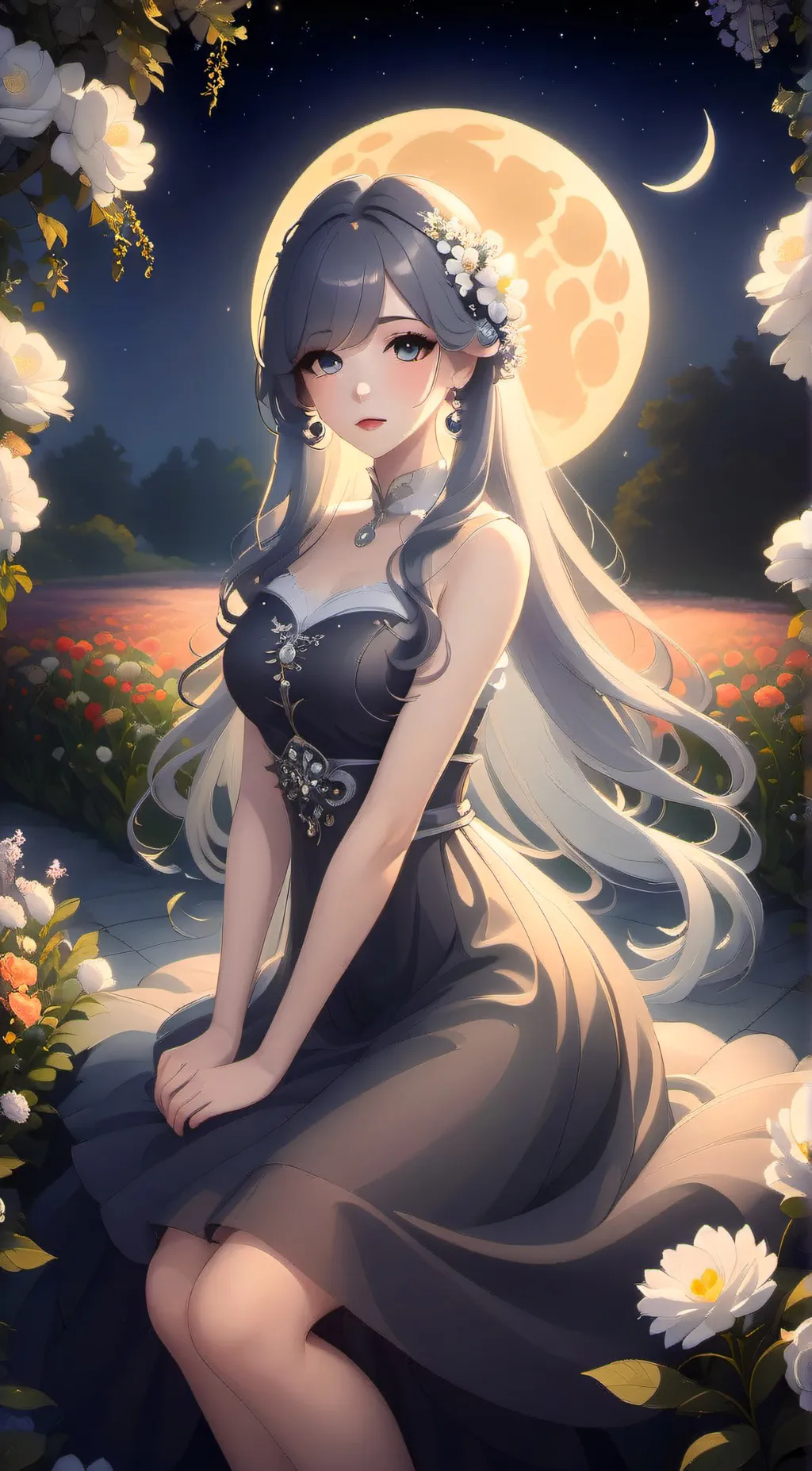 ai character: angel  background