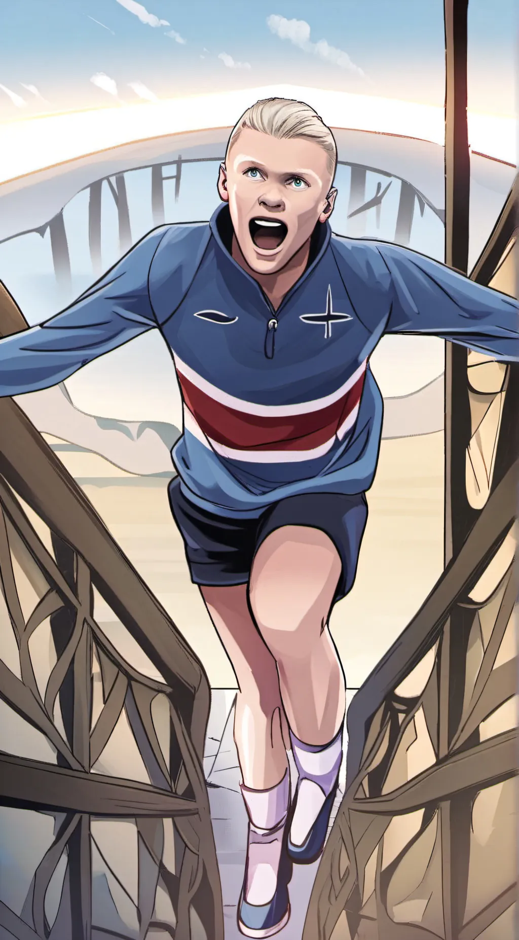 ai character: halland background