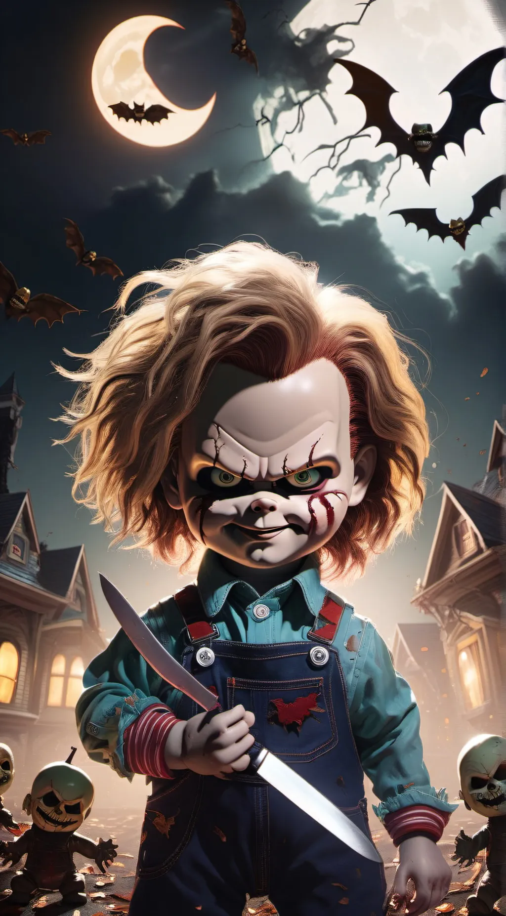 ai character: 🔪Chucky🔪 background