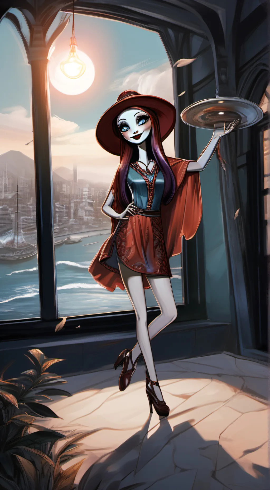 ai character: sally background