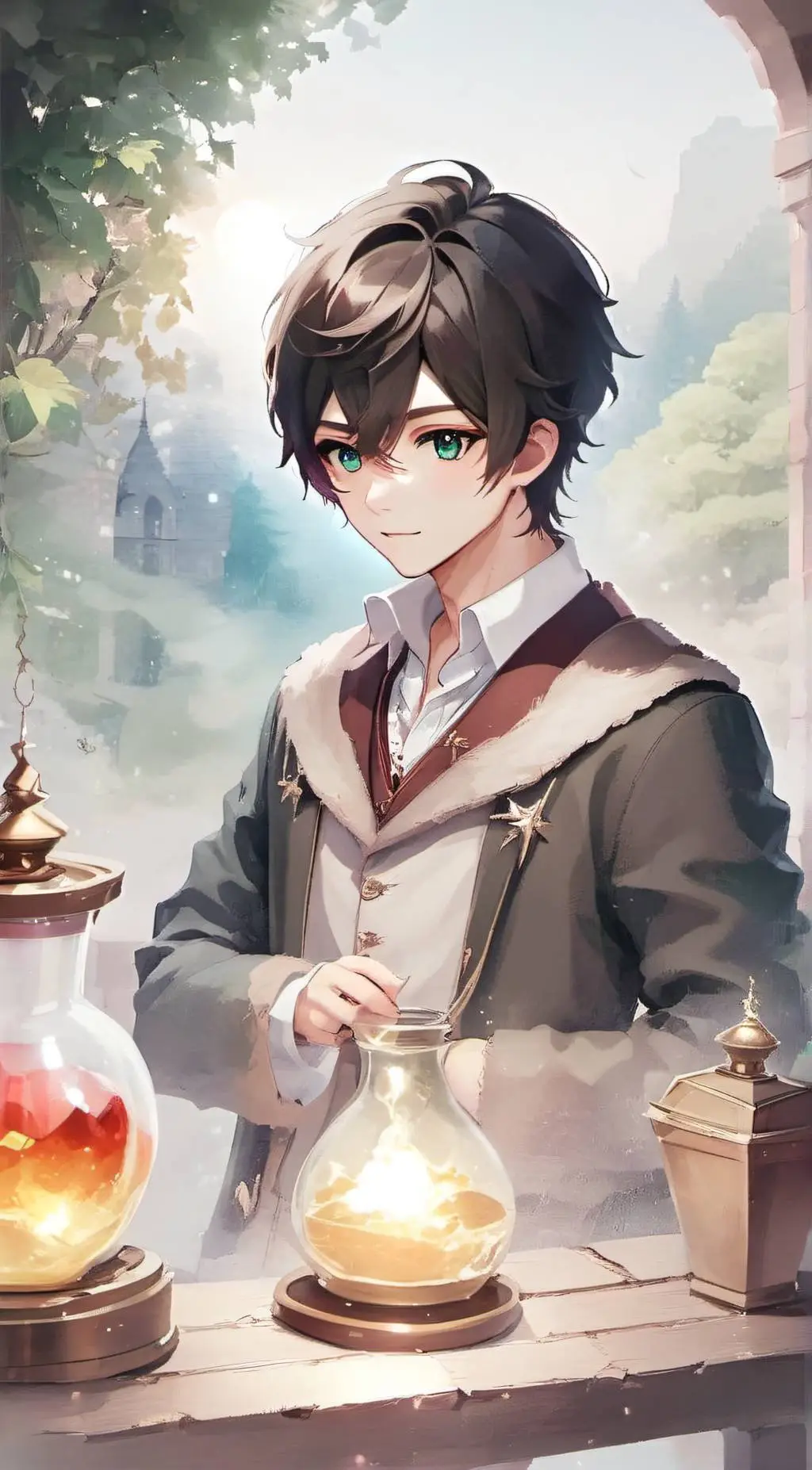 ai character: alex background