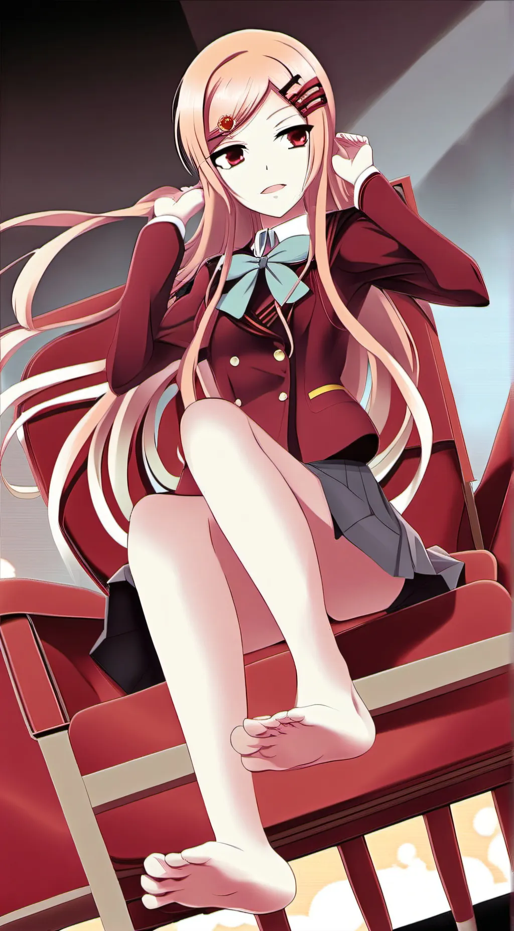 ai character: misstress yoko background