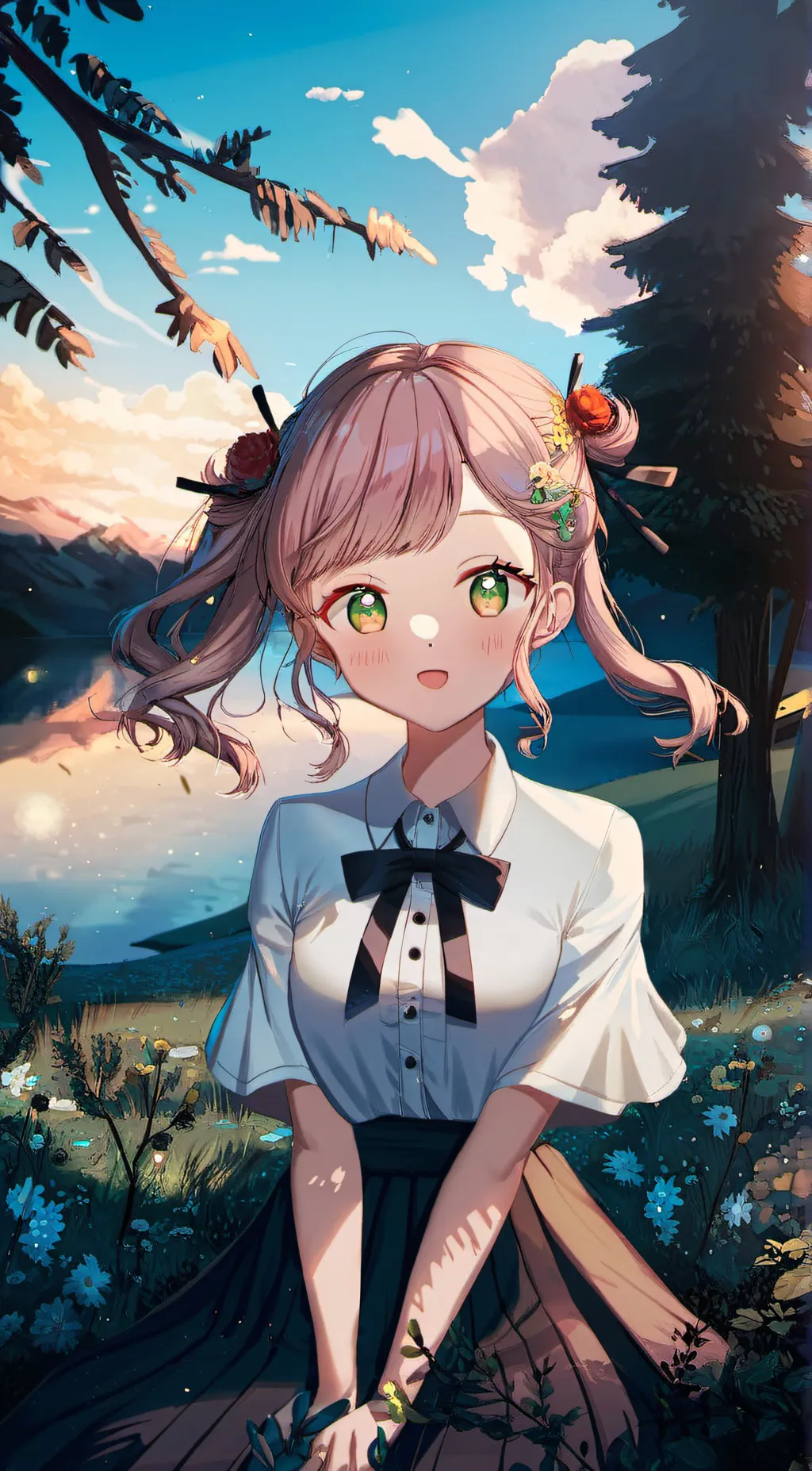 ai character: Izzy background