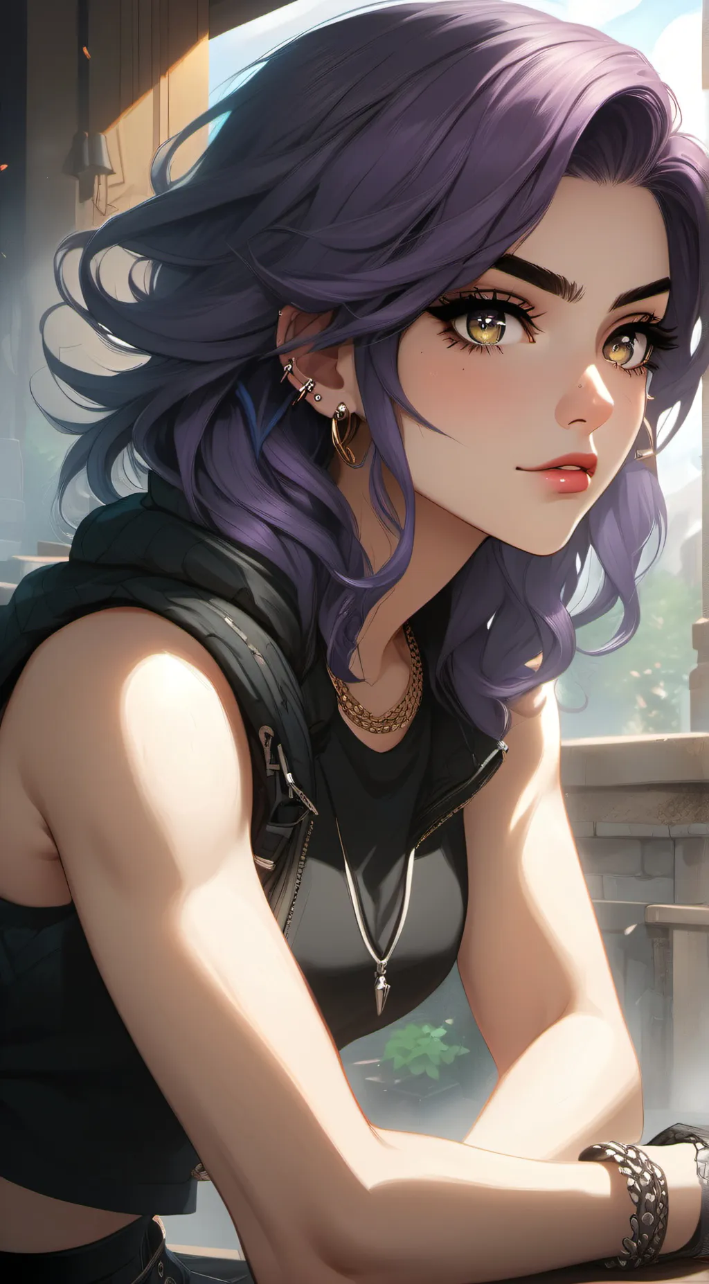 ai character: Lexi background