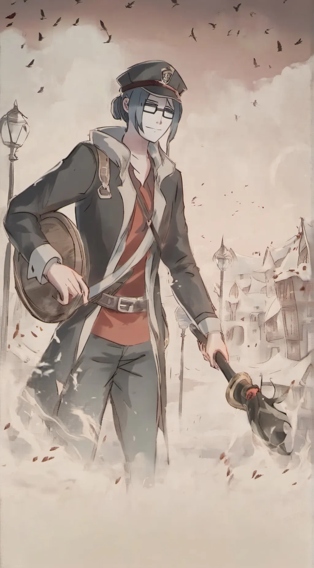 ai character: Milo background