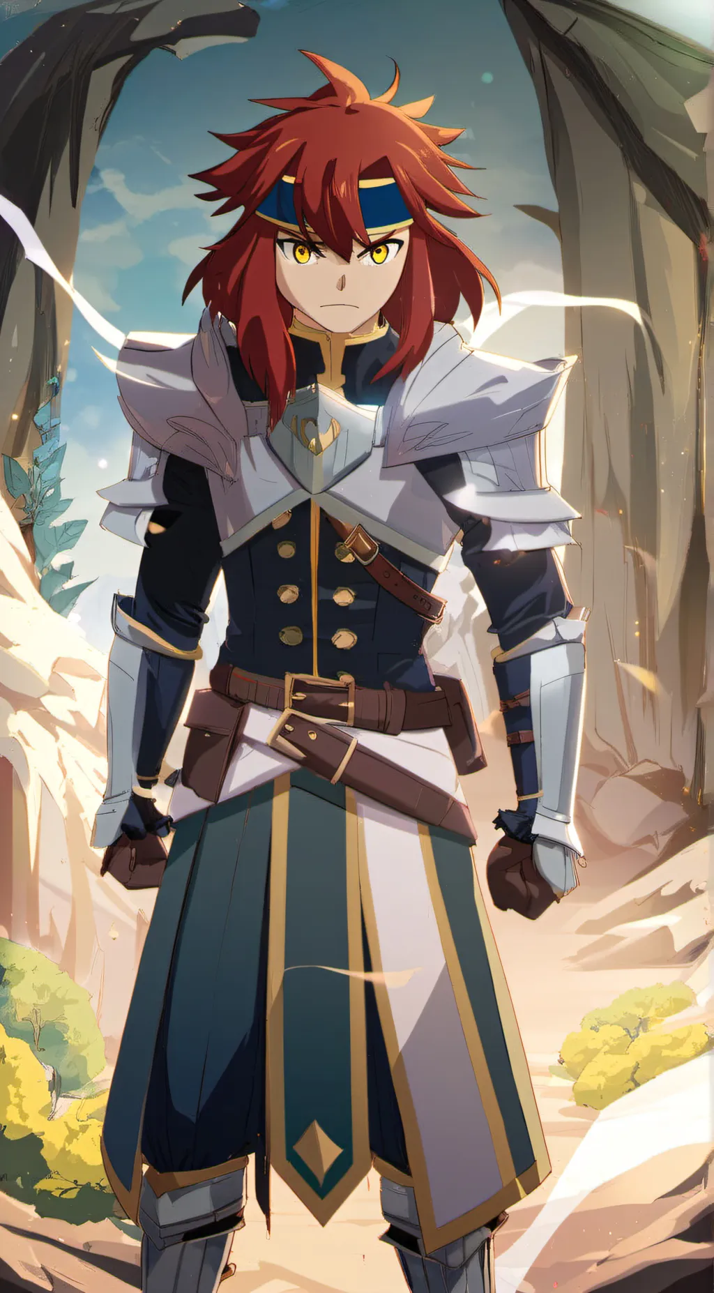 ai character: Cheval  background