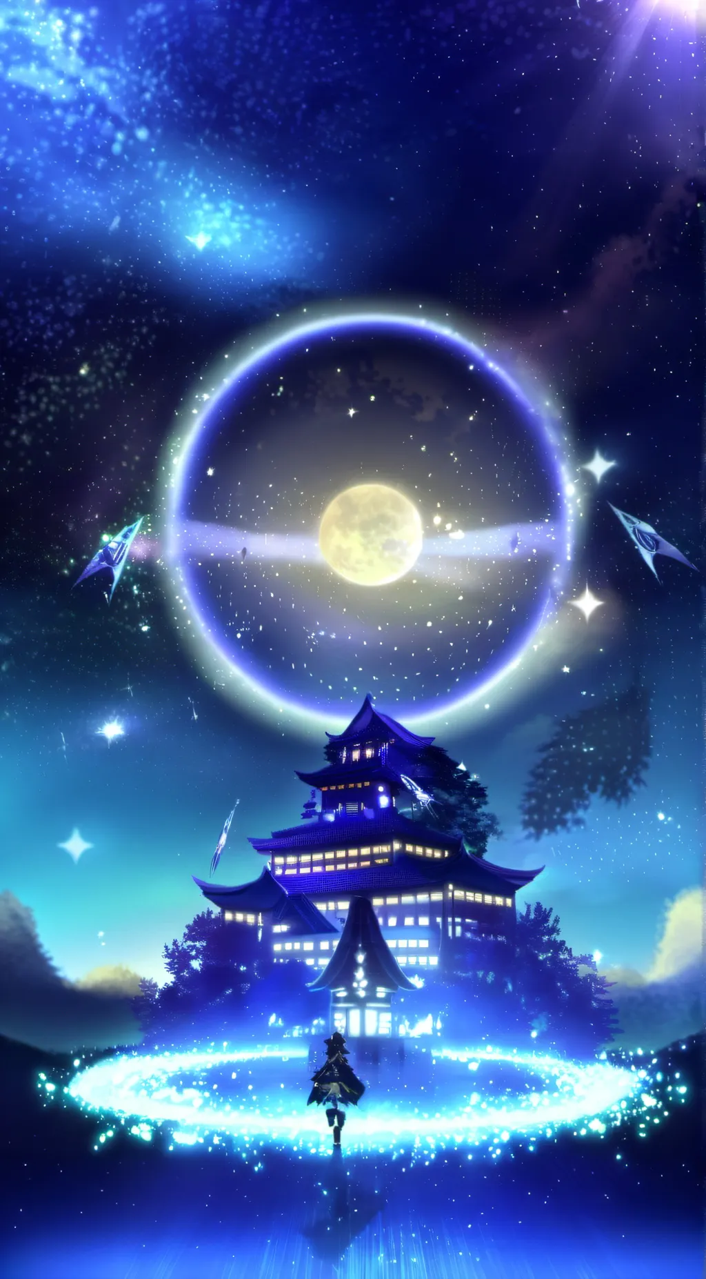 ai character: Genshin impact  background