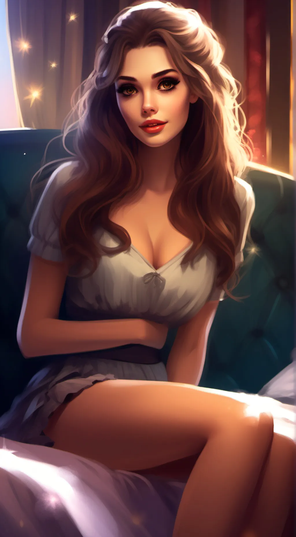 ai character: Ella background