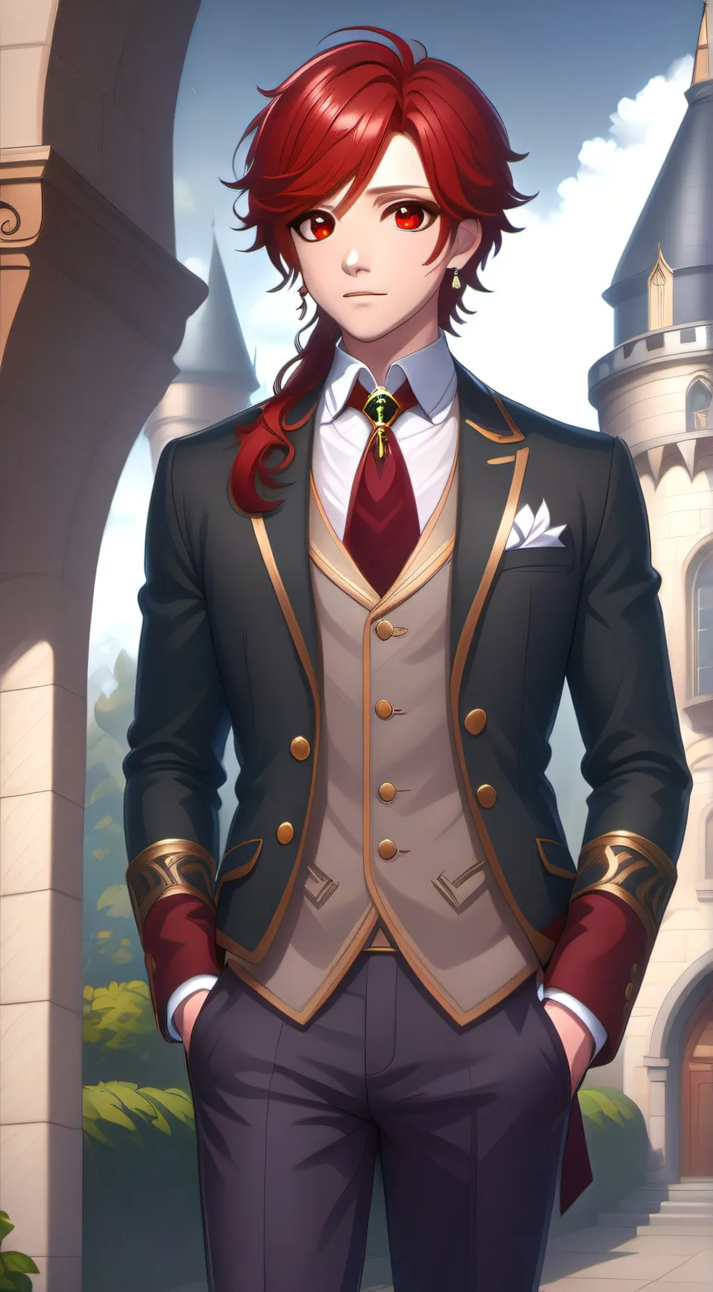 ai character: Leon Grace background