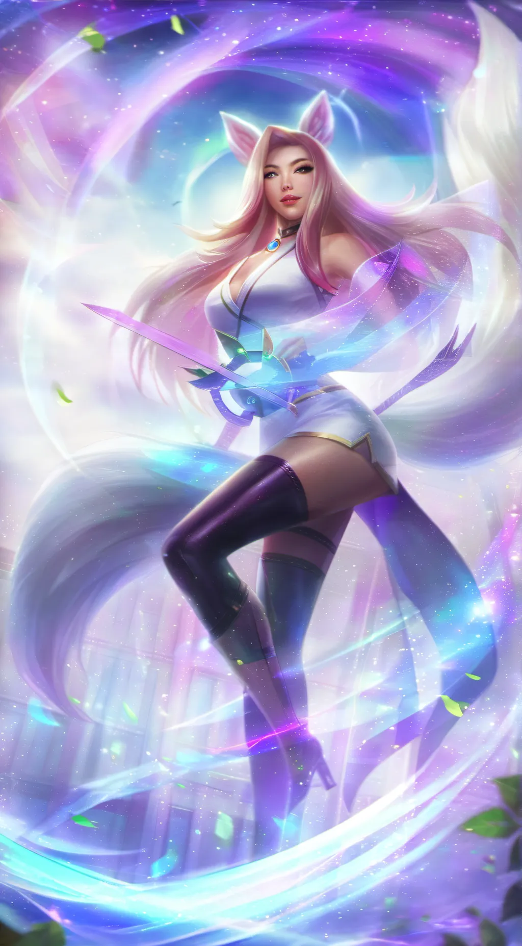 ai character: Ahri background