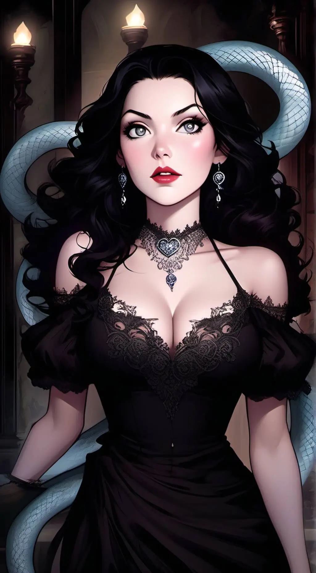 ai character: Lara Raith  background