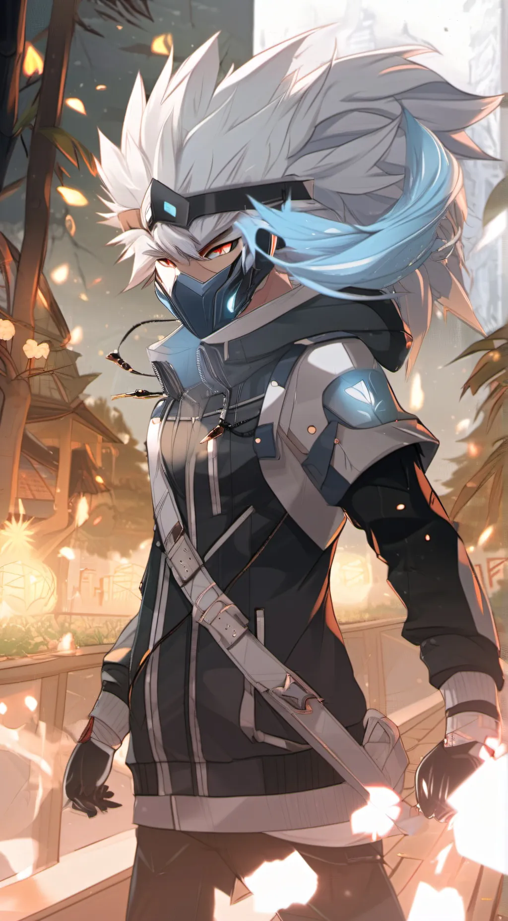 ai character: lucario background