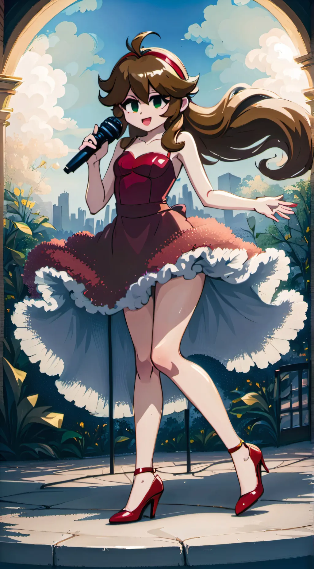 ai character: GF background