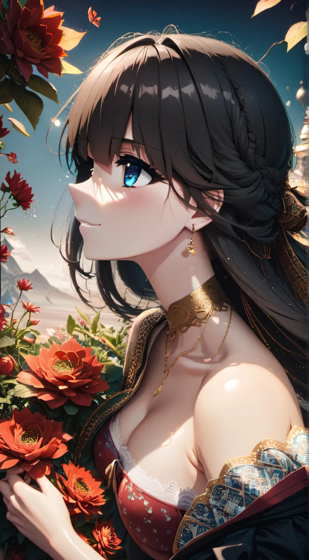 ai character: Lily background